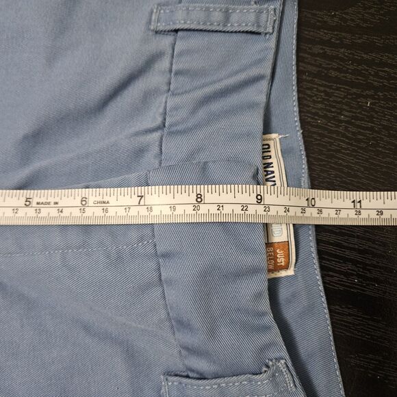 OLD NAVY Women's Blue Casual Capri Ankle Khaki Pants Size 4 - Picture 8 of 9